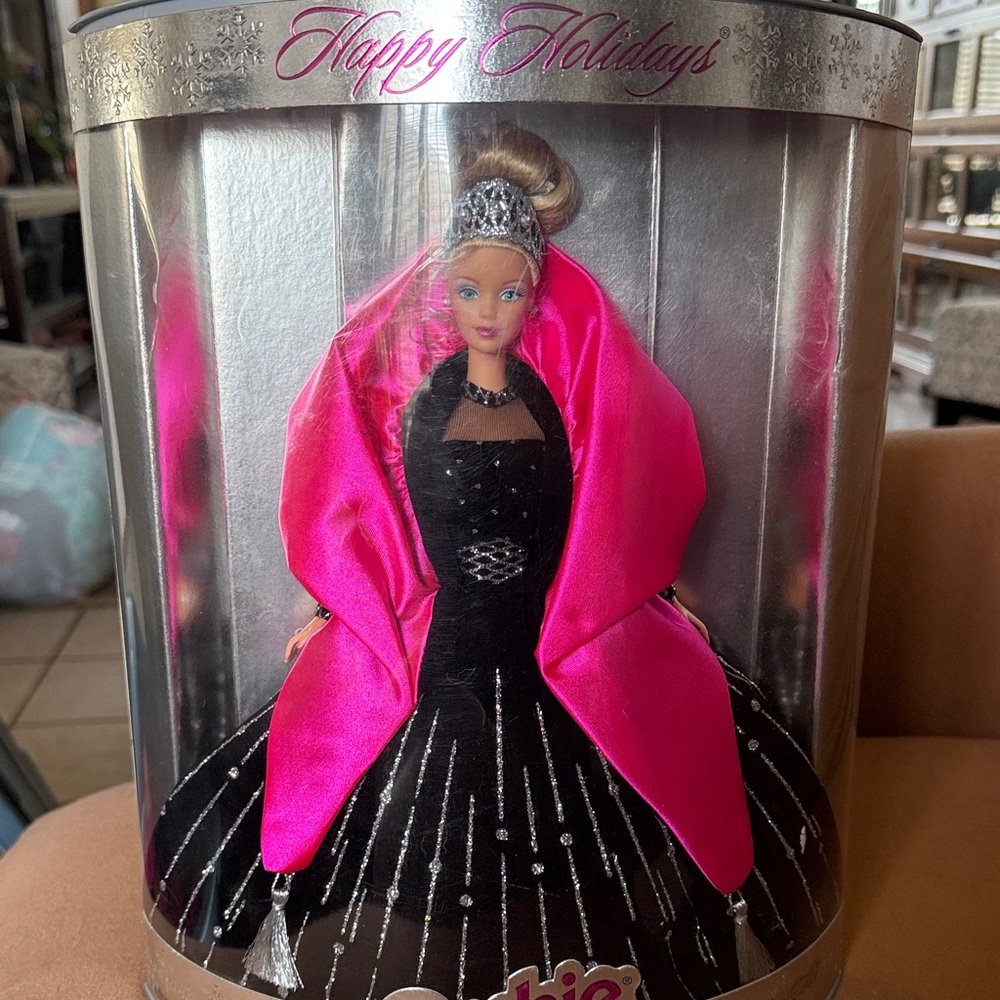 Barbie Collector's Doll in Black and Pink Ensemble
